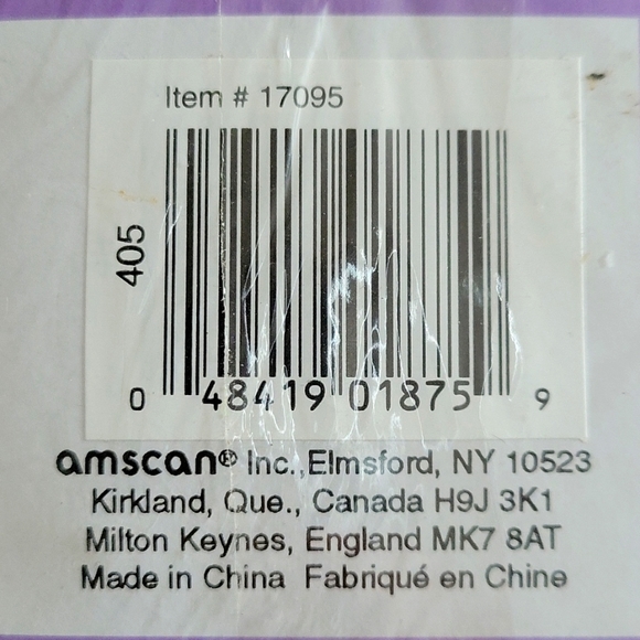 1 Vtg Amscan Hand Painted Sculptured Easter Rabbit Bunny Egg 10" Candles NIB - Picture 5 of 5